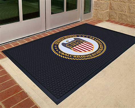 custom outdoor rubber mats